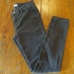 LOFT Taupe corduroy pants